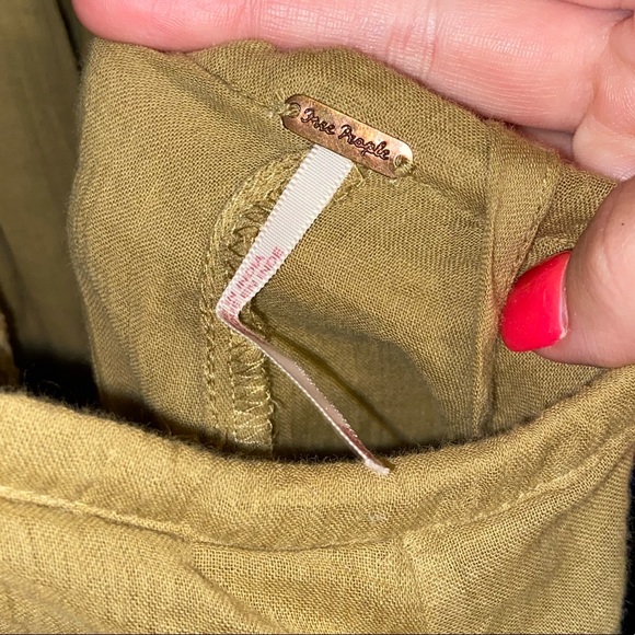 Free People Moss/Green Sleeveless Dress - Picture 5 of 5